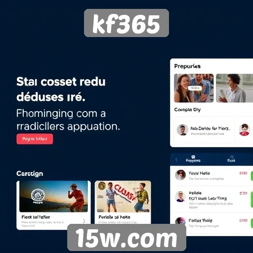 novos recursos interativos no site kf365