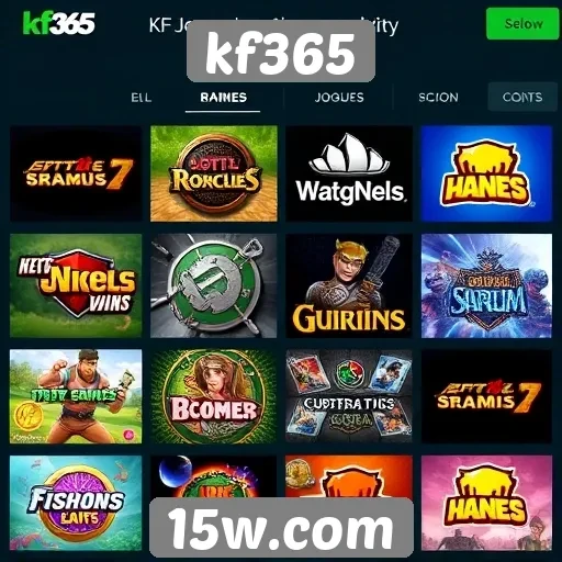 Comparativo de jogos populares no kf365